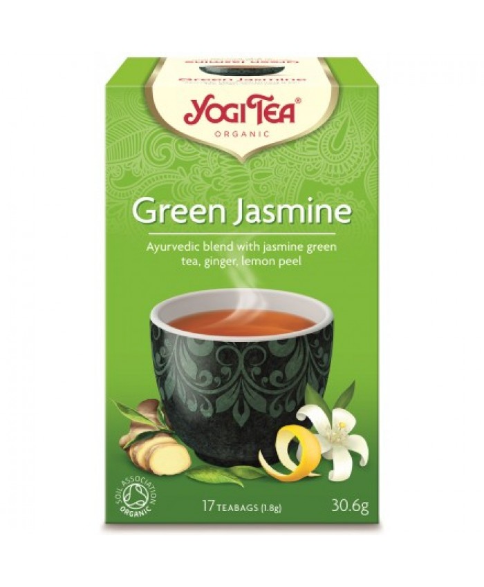 YOGI TEA GREEN JASMINE (για πράσινη δίαιτα) 17φακ. Yogi Tea